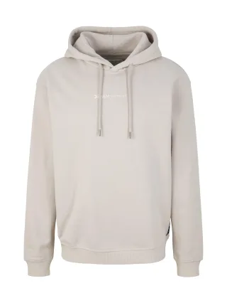 Denim Tom Tailor - Hoodie mit Bio-Baumwolle light dove grey - Gr. - XXL