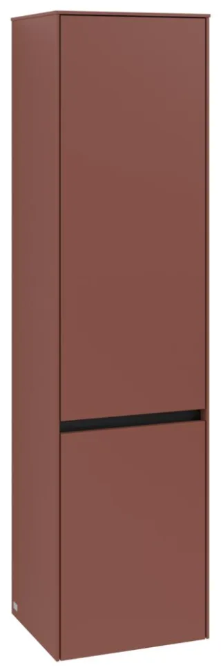 Villeroy & Boch Hochschrank Collaro 404x1538x349mm 2 Türen A:re Wine Red C03301AH