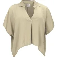Guru-Shop Longbluse Weites Boho Blusentop mit Fledermausärmeln,.. alternative Bekleidung