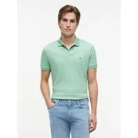 Tommy Hilfiger Poloshirt LIQUID COTTON REGULAR SEASONAL mit Logostickerei
