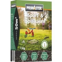 Primaster Rasensamen Primaster Sport- und Spielrasen 1 kg für ca. 50 m²