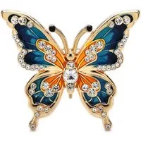 Dark-Desires Brosche Nostalgische Brosche zierlicher Schmetterling, Nostalgische Brosche zierlicher Schmetterling