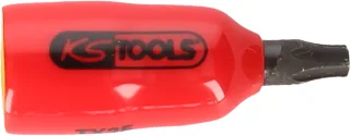 KS Tools 1/4" Bit-Stecknuss mit Schutzisolierung für Torx-Schrauben - 117.2474