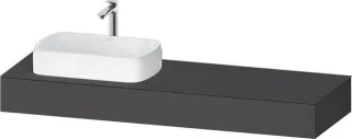 Duravit Qatego Konsole Graphit Matt 1600x550x170 mm - QA4806049490000 QA4806049490000