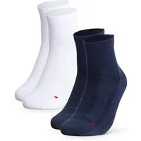 OCCULTO Sportsocken Herren & Damen kurze Rennradsocken 2er Pack (Modell: Thomas) (2-Paar)
