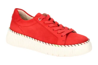 Gabor 63.240 - Best Fitting Halbschuhe Sneaker Rot Fire Multi Echtleder bequem