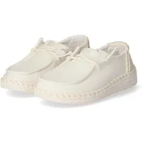Hey Dude HeyDude HD43681-100 Damen Textil white Schnürschuh