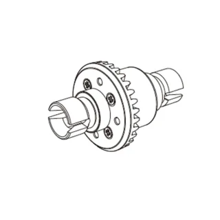 MJX 14207 14209 14210 RC Car Transmission Main Gear Front Bevel Gear Metal Gear Differential Spart Parts 14401G 16402G 1