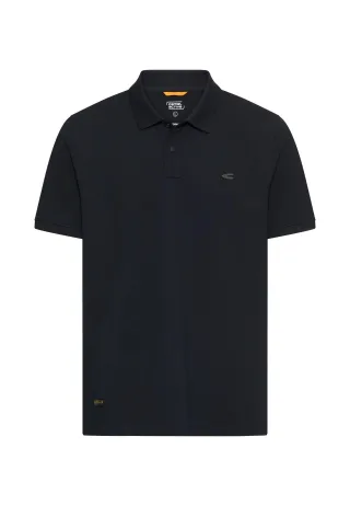 camel active - Poloshirt mit Druckknöpfen dark navy - Gr. - 3XL