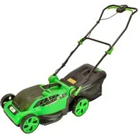 Green Tools Akkurasenmäher 36V mit optionaler Mulchfunktion - Schnittbreite 38cm - 36L Fangsack, 38 cm Schnittbreite, 38cm Schnittbreite, Höhen