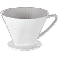 Cilio Handfilter Cilio Kaffeefilter Größe 4 weiß, Hartporzellan