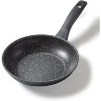 STONELINE Bratpfanne, Aluminium (1-tlg), mit echten Steinpartikeln, induktionsgeeignet, Made in Germany