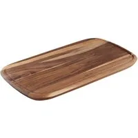 Tefal Schneidebrett Jamie Oliver, Massivholz, (1-St), praktische Saftrille, zum Schneiden und Servieren