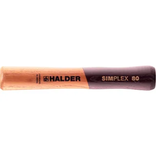 HALDER Stiel für SIMPLEX - Schonhammer,extra kurz Holz - 3244.082