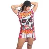 YAKUZA Shirtkleid Death Bloom
