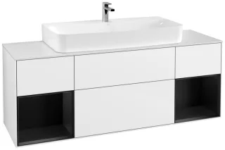 Villeroy & Boch Waschtischunterschrank Finion G21 1600x603x501mm Wandbel WT mit., G211PDGF G211PDGF