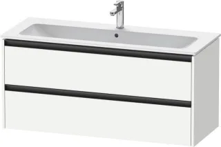 Duravit Ketho.2 Waschtischunterbau wandhängend Weiß Matt 1210x480x550 mm - K25265018180000 K25265018180000