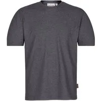 naketano T-Shirt Baumwolle Rundhals Kurzarm Streetwear Basic Sommershirt Herren (1-tlg) weich, bequem, casual, vegan, meliert, gerader Schnitt, Alltag