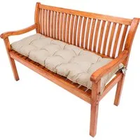TexDeko Bankauflage TexDeko Garden - Gartenbank-Auflage, wasserabweisend, gesteppt, (1 St), UV-Beständig, Breite: 40 & 50cm
