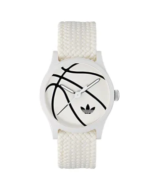 Adidas Originals Game One Unisex Uhr in Weiß AOSY25025