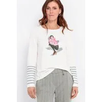 bianca Print-Shirt DAMI mit coolem grafischen Mode-Print