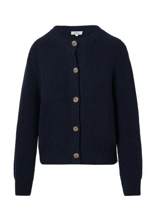 s.Oliver - Strickjacke blau - Gr. - 46