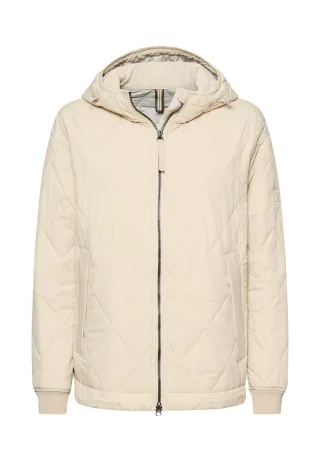 camel active - Wattierte Jacke mit Kapuze - Gr. - 48
