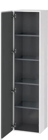 Duravit L-Cube Hochschrank Weiß Hochglanz 400x363x1760 mm - LC1180L8585 LC1180L8585