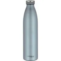 THERMOcafé Isolierflasche TC BOTTLE, aus doppelwandigem Edelstahl, spülmaschinenfest, gummierter Drehverschluss, absolut dicht bei Kohlensäure