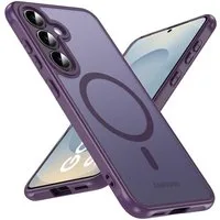 CoolGadget Handyhülle für Samsung Galaxy S25 Plus 6,7 Zoll, Kamera Schutz Hülle Silikon Hard Case Schutzhülle für Magsafe Zubehör