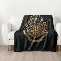Wohndecke Harry Potter 150x200 cm, weich und kuschelig, Coral Fleece-Decke, MTOnlinehandel, Sofadecke passend zur Bettwäsche, Überwurf für Hogwarts Fans