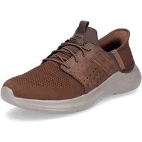 Skechers Skechers Herren Slip-in Sneaker Garner Newick braun Sneaker