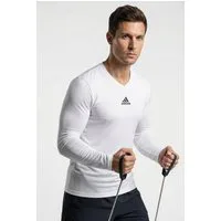 adidas Performance Langarmshirt TEAM BASE LONGSLEEVE mit V-Ausschnitt, ohne Verschluss, gerader Abschluss