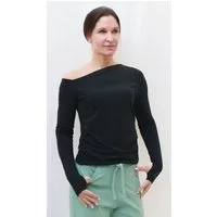 ESPARTO One-Shoulder-Top Asymmetrisches one-Shoulder-Shirt Divya