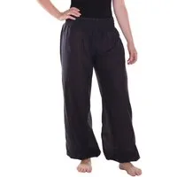 Vishes Haremshose Lange Sommerhose Schlupfhose Einheitsgröße ohne Taschen Hippie, Baggyhose, Yogahose
