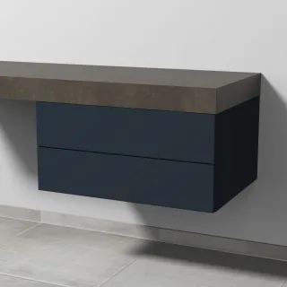 Sanipa Unterschrank 2morrow (P3212) 340x700x520 Marine-Matt, P32121R P32121R