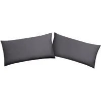 OTTO home Kissenbezug Desner 100% Microfaser, extra weich, allergikerfreundlich, (2 Stück), uni Kissenhülle, Premium Qualität, schnell trocknend, pflegeleicht