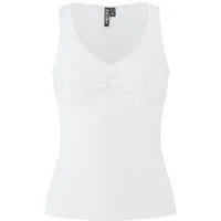 pieces Langarmshirt PCMALIVA SL V-NECK TOP JRS NOOS BC