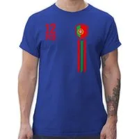 Shirtracer T-Shirt 12. Mann Portugal Fan-Shirt WM 2026 Fussball WM Fanartikel