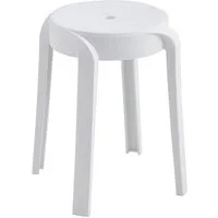 HOME DELUXE Hocker Stapelhocker NIVO (4 St), Esszimmerhocker, Fußhocker, Rund