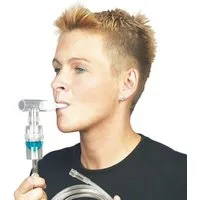 DocMed Inhalator DCT Vernebler-Set, Atemtherapie Gerät 1-tlg., Sterilisiert mit Ethylenoxid zur Keimreduktion, Inklusive Mundstück