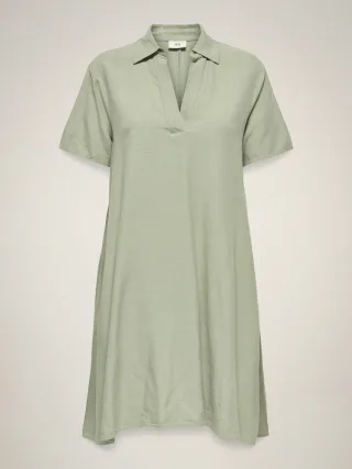 JDY - JDYCAYA LINEN S/S DRESS WVN NOOS - Gr. - XS