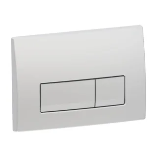 Geberit Delta 50 Square Betätigungsplatte 115105465 mattverchromt, für 2-Mengen-Spülung