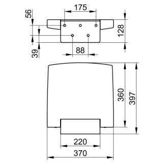 Keuco Klappsitz Plan 14983, 14983010037