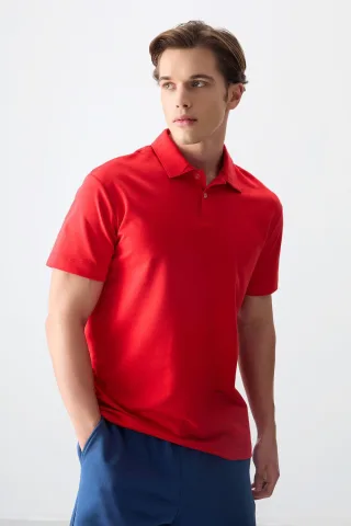 Übergrößen-Polo-Kragen-T-Shirt
