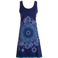 Vishes Sommerkleid Trägerkleid Hippie Mandala Print Baumwolle Alternative Mode, Boho, Hippie, Ethno, Festival