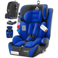 KIDIZ Autokindersitz Kinderautositz 1-12 Jahre, Mitwachsend, Gruppe 1+2+3, 9-36 kg Autositz, Kindersitz mit 5-Punkt-Sicherheitsgurt & einstellbare Kopfstütze