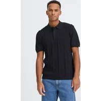 Blend Poloshirt BHBaron (1-tlg) Stilvolles Feinstrick-Poloshirt mit strukturiertem Rippmuster