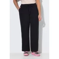 Angel of Style Schlupfhose Musselinhose weites gerades Bein Elastikbund