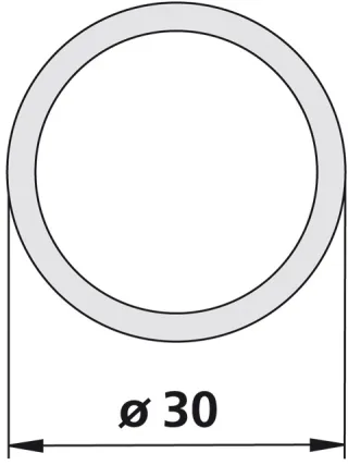 Kermi Deckenstütze Vario 20002500 mm, weiß, ZDDSWPDV22502K ZDDSWPDV22502K